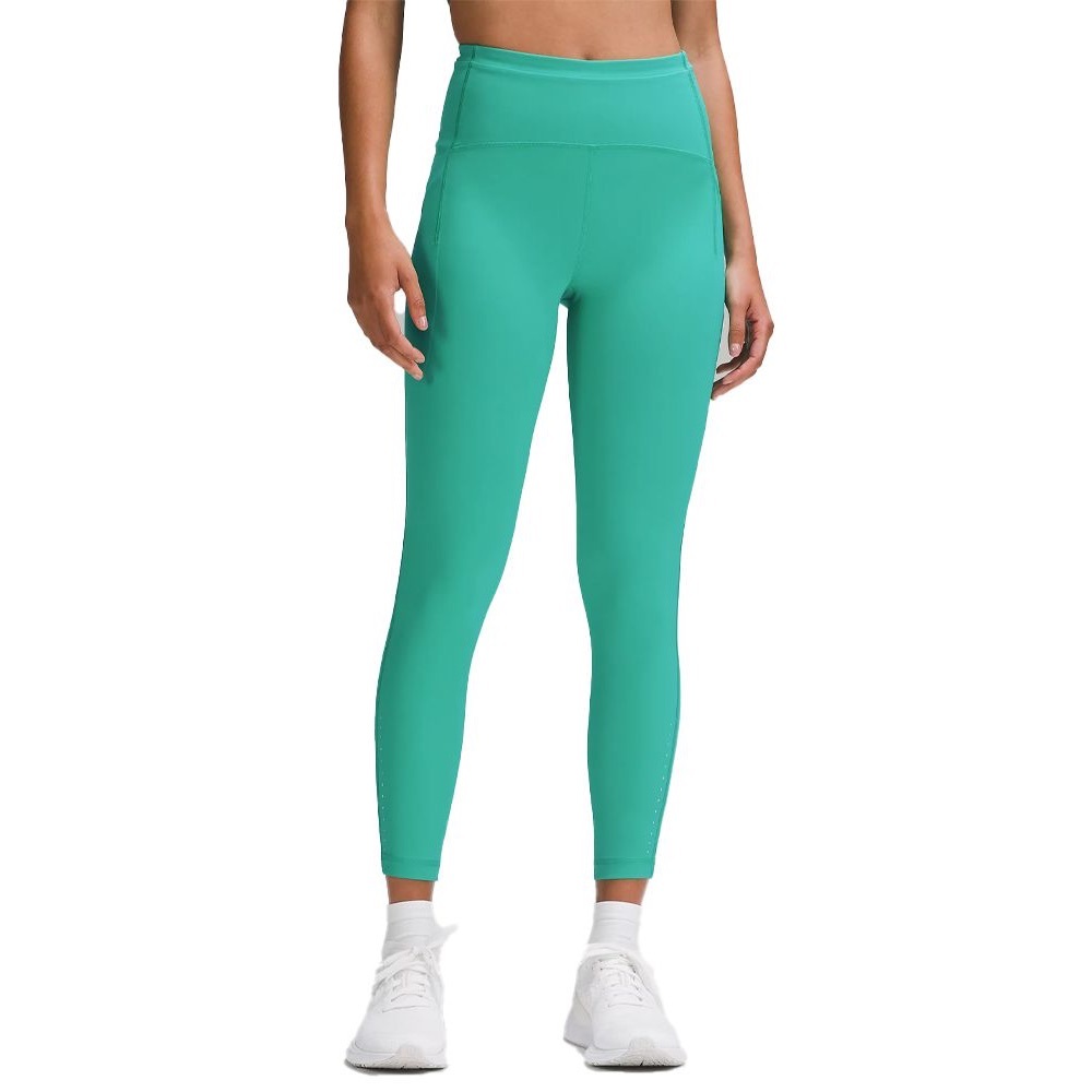 Green Lululemon leggings